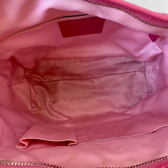 Coach Leah Pink Patent Leather Tote - Picture 9 of 10